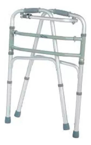 Imagen 4 de 5 de Andador De Aluminio Plegable - Con Ruedas - Ultraliviano