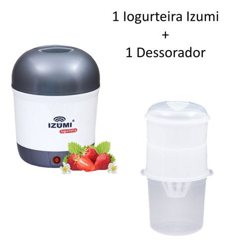 Dessorador Para Preparo De Iogurte Grego + Iogurteira Izumi 