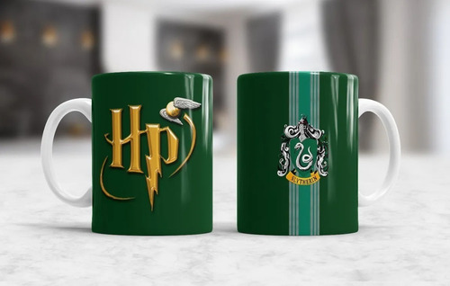 Imagen 2 de 3 de Taza Slytherin Harry Potter