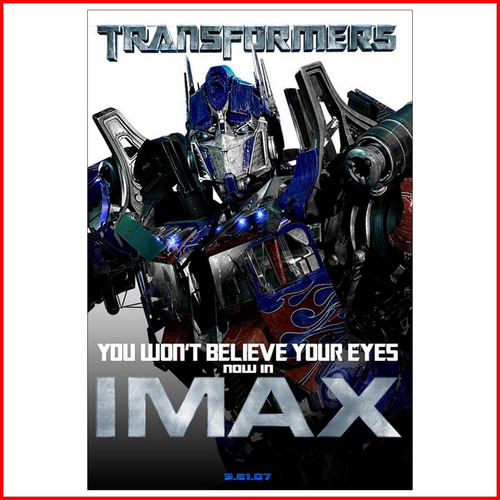 Poster Película Transformers 2007 #2 - 40x60cm