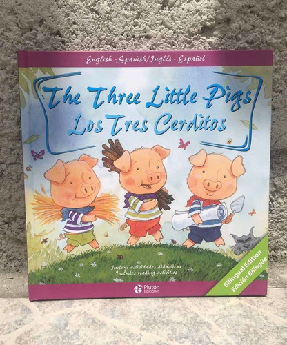 Libro Los Tres Cochinitos Bilingüe Arianna Candell Nuevo