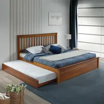 Comprar Conjunto Cama King Com Cama Auxiliar Em Madeira Maciça