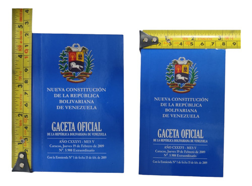 Constitución 6 Ejemplares Tapa Blanda Mediana Actualizada