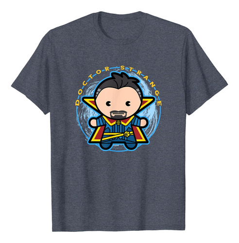 Dr. Strange Animado Playera Marvel Camiseta Diseño Innovador