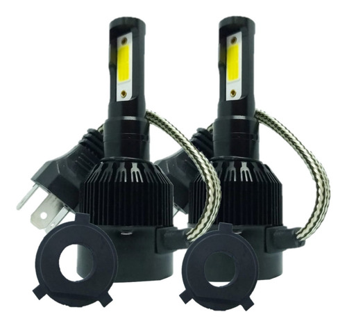 Imagem 5 de 6 de Super Led Tech One Code H4 7800 Lumens 6000k Super Branca