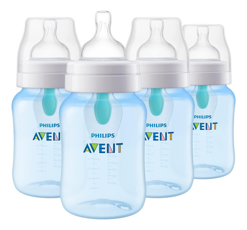 Philips ® Avent 4 Biberones Anti Cólicos Sin Aire 270ml