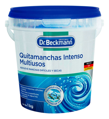 Quitamanchas Intenso Multiuso Dr. Beckmann 1kg Ropa Y Hogar