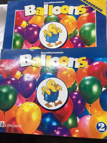 Balloons 2 Student Book + Workbook. Longman