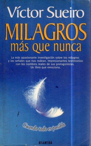 Milagros Mas Que Nunca Victor Sueiro 