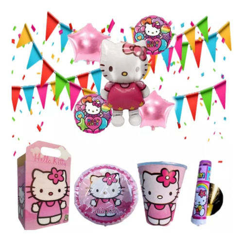 Paquete Especial Fiesta Hello Kitty