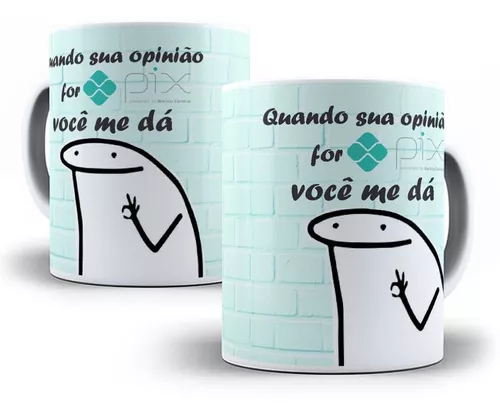 Caneca Flork Meme Bentô Divertida