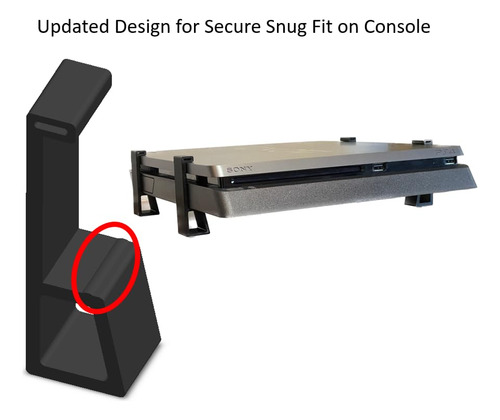 Soporte Vertical Y Horizontal Para Ps4 Consola Cooling Stati