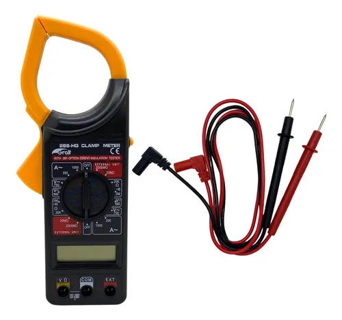 Pinza Amperométrica Digital Gralf (dt266)
