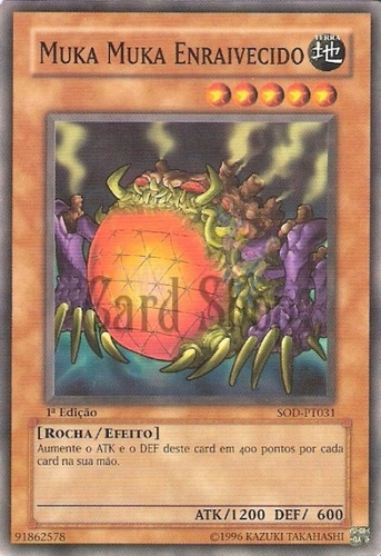 Yu-gi-oh Muka Muka Enraivecido - Comum Frete Incluso