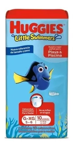 Pañales Huggies Little Swimmers Talla M 11un