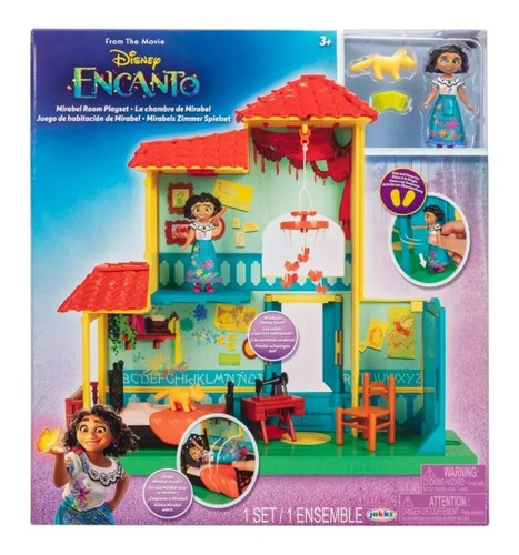 Playset Casa Encanto Con Muñeca Mirabel Y Accesorios- E.full