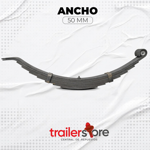 Elásticos Para Trailers Casillas Acoplados 9 Hojas - 900 Kg