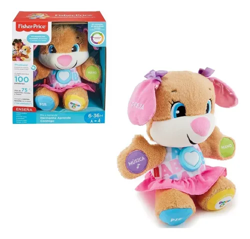 Peluche aprende conmigo fisher price sale