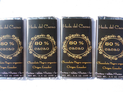 Imagen 3 de 5 de (1 Kg) Chocolate 80% Cacao Diabeticos Celiacos Keto Vegan