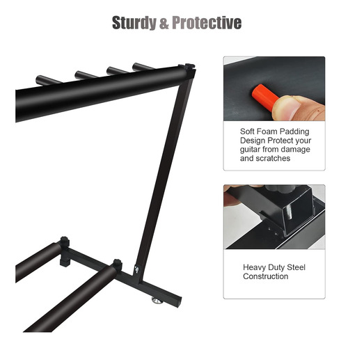Soporte Para MĂșltiples Guitarras Geewin, Soporte Para 5 Guit