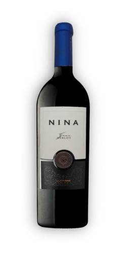 Nina Vino Tinto Gran Merlot 750ml Valle De Aminga La Rioja