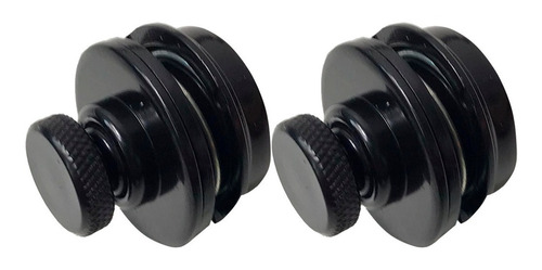 Strap Lock Para Guitarra E Baixo Standard Black