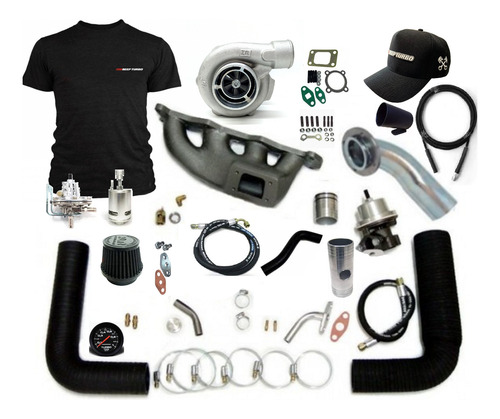 Kit Turbo Fiat Palio Marea Brava 1.6 16v Turbo Zr Apl525 .42