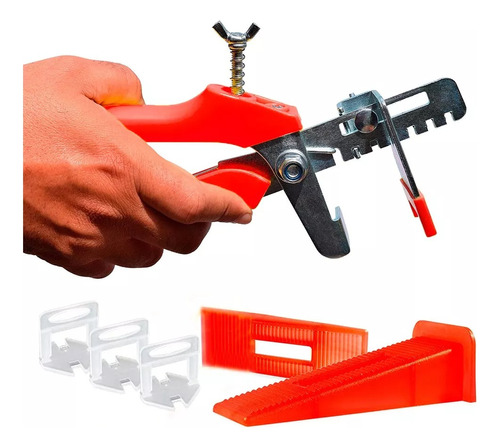 Kit De Niveladores De Suelo De Cerámica, 100 Cuñas, Clips Y