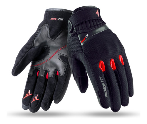 Guantes Moto Seventy Degrees Sd-c16 Verano Protecciones