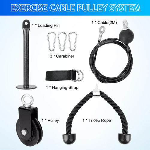 Sistema De Cable Con Polea Para Máquina De Ejercicios