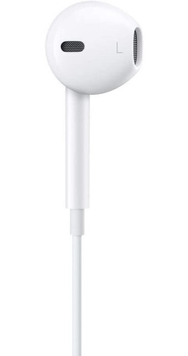 Auriculares Apple Con Conector Lightning, Color Blanco