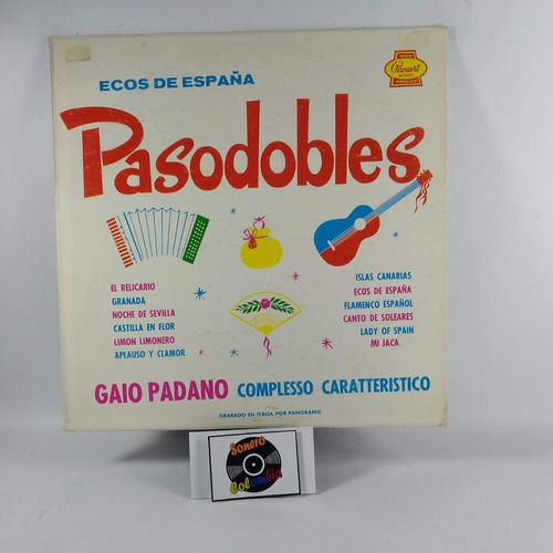 Lp Ecos De España Pasodobles - Sonero Colombia