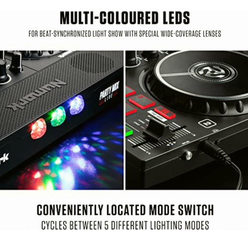 Numark Party Mix Live Controlador Dj / Set Dj Con Luces Dj