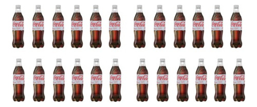 Coca Cola Botella 500ml Ligth Pack X24 Gaseosa Zetta Bebidas