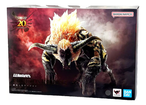 Sh Monster Arts Enraged Rajang Monster Hunter Bandai