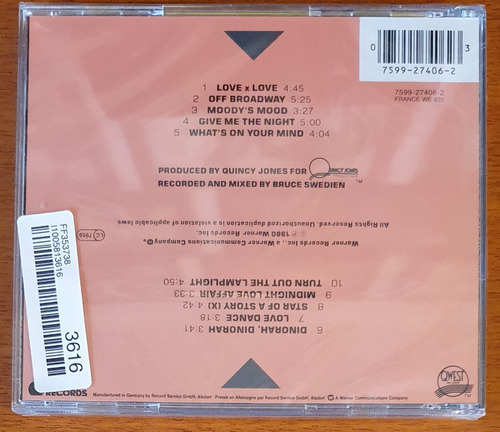 Cd - George Benson - Give Me The Night