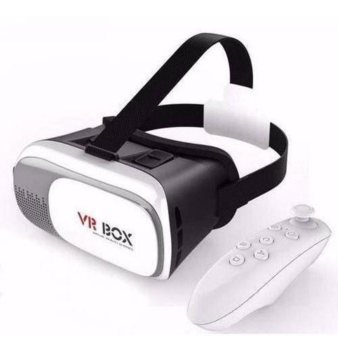 Óculos Realidade Virtual 3d Com Controle - Vr Box 2.0