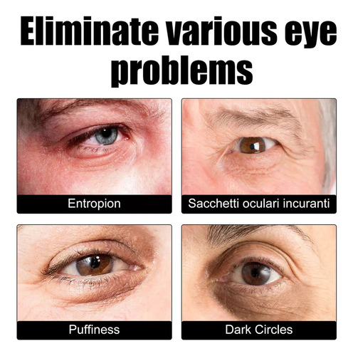 . Crema De Ojos Con Cafeína For Ojeras E Hinchazón For Hombr