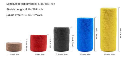 Banda Elástica Para Dedos Mezclada De 10 Colores