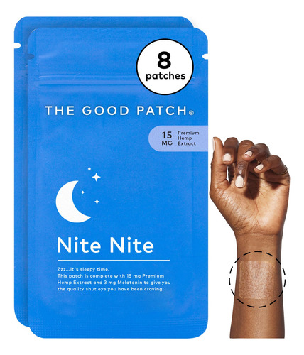 Sleep Patch The Good Patch Nite Nite Con Cáñamo Y Melatonina