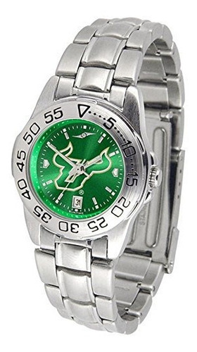 Reloj South Florida Bulls Sport Steel Anochrome Para Mujer