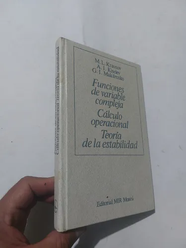comprar Libro Mir Funciones De Variable Compleja  De Krasnov Kiselev
