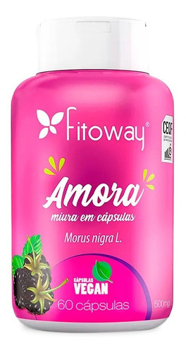 Amora Miura Fitoway 500mg - 60 Cáps