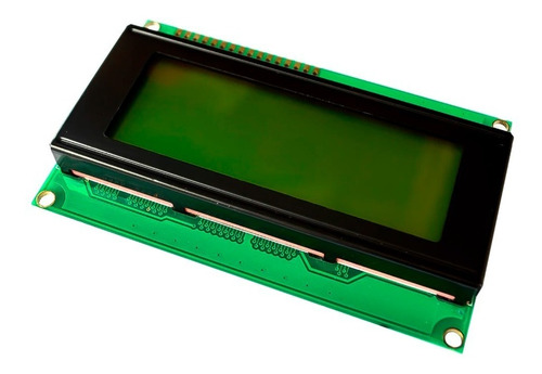 Display Lcd 2004 Backlight Verde 20x4 + Serie I2c Arduino