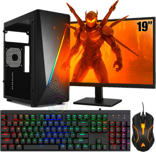 Pc Gamer I7 9 Geração / Gtx 4gb Ddr5 / 16gb Ddr4 / Ssd 480gb