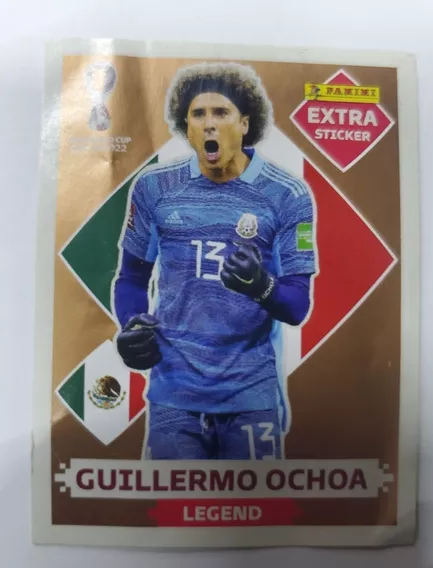 Guillermo Ochoa Memo Extra Sticker Figuritas Panini Original