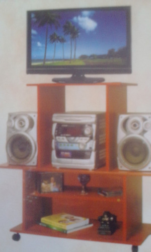 Mesa Para Tv, Video Y Sonido (45 Verdes)