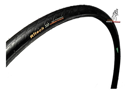 Cubierta Bicicleta Ruta R28 Clincher Ritech 700x23 Alambre  