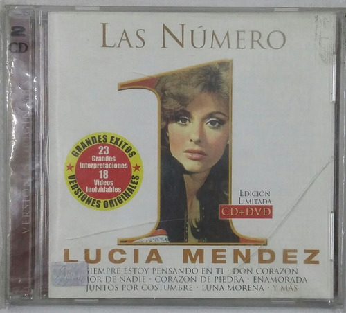 Cd Lucia Mendez Las Numero Uno 2cds