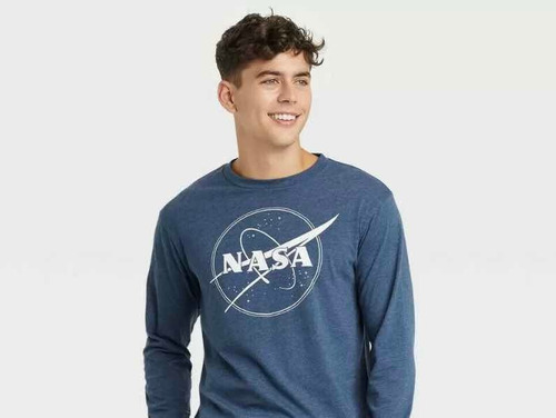 Sweater Hombre Nasa Azul  Algodón